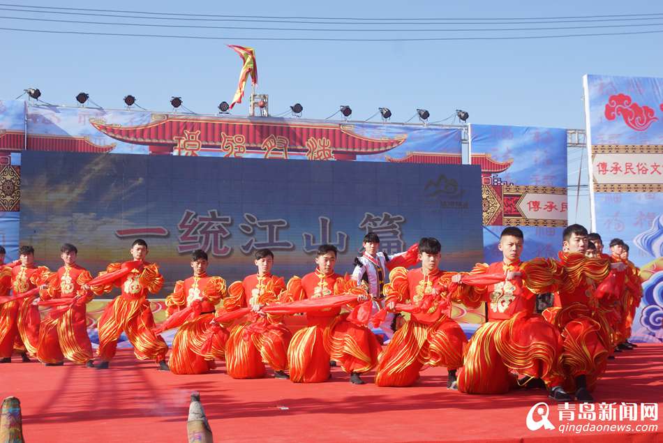 实拍琅琊祭海 梦回秦朝展千年渔家习俗