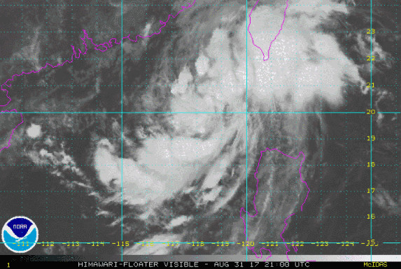 台风玛娃料今日登陆华南沿海 中心风力可达11级