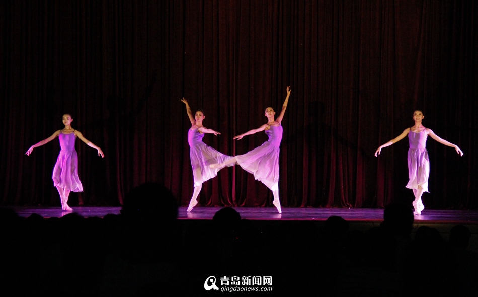 青农大上演芭蕾舞专场演出气质舞者仙气十足
