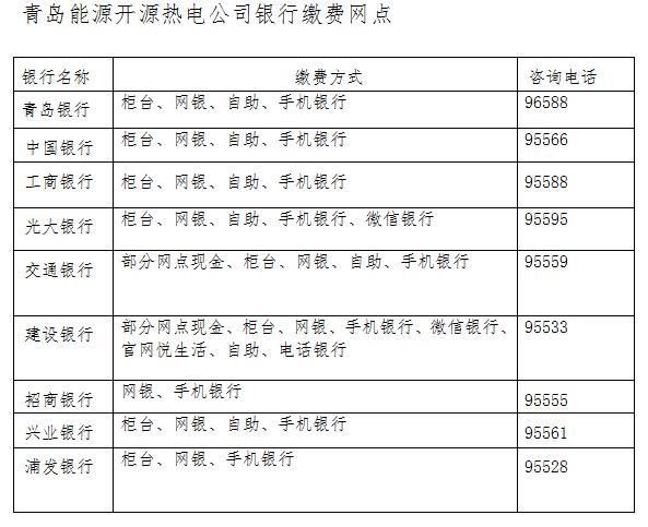 再过两月又供热了 渠道缴费请看这里