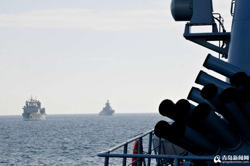 中俄海上军演结束 首次组织多舰种反潜演练