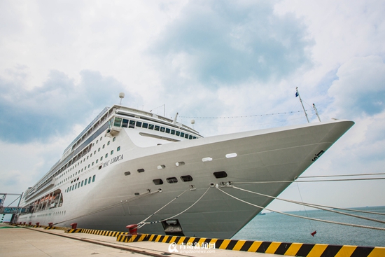 单日接客近7000人次 青岛邮轮母港创开港纪录