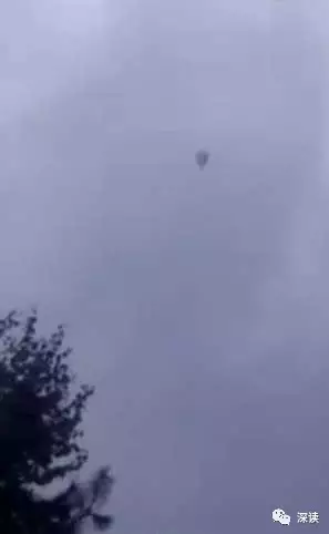 男子乘氢气球失联 若气球质量好或会浮在空中