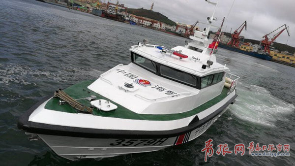 青岛研制成功新型单体高速艇 同类型速度最快