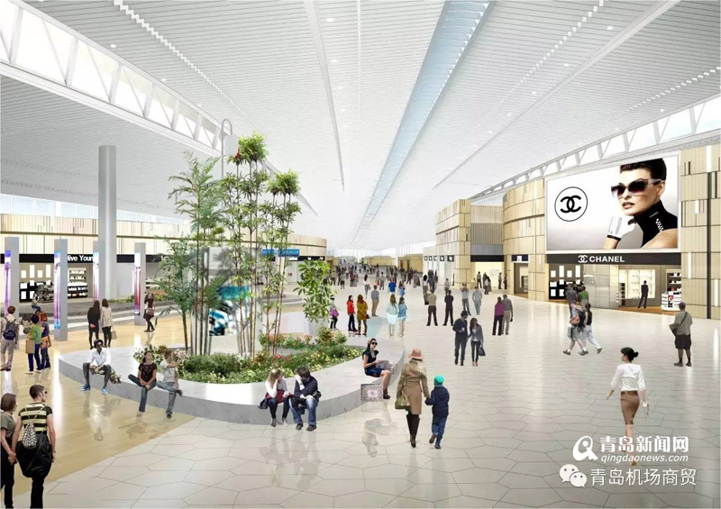 揭秘青岛新机场商业 最潮体验让人耳目一新
