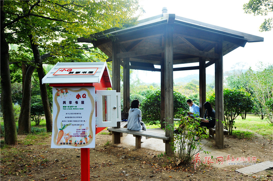 点赞！青岛四名初中生集体创意 打造共享书屋