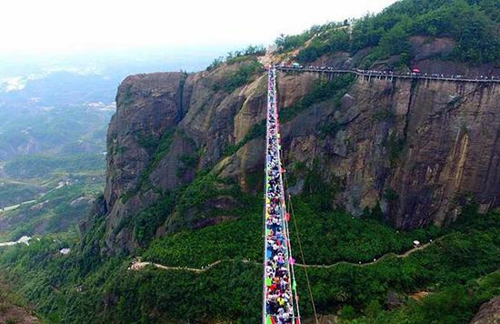 南宁将建288米玻璃吊桥 系全国第二长(组图)