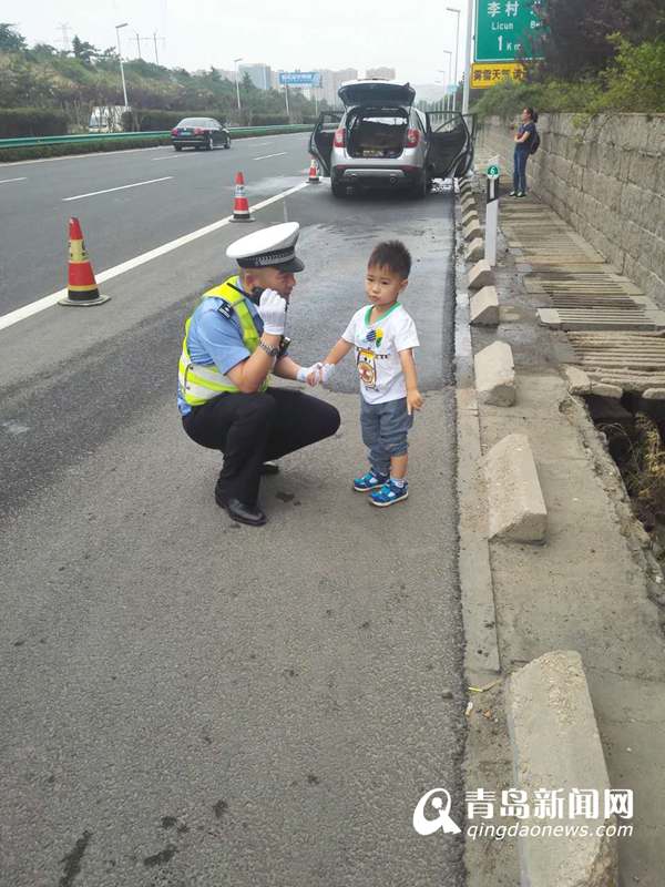 【最美警察】宫亮:孩子不要怕 警察叔叔保护你
