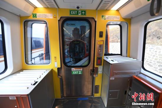 中國出口美地鐵車下線:從中國制造到中國方案