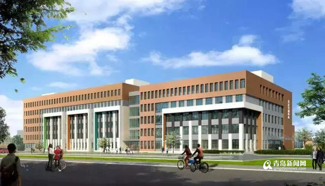 青岛幼儿师范新校部分建筑封顶 一期明年建成