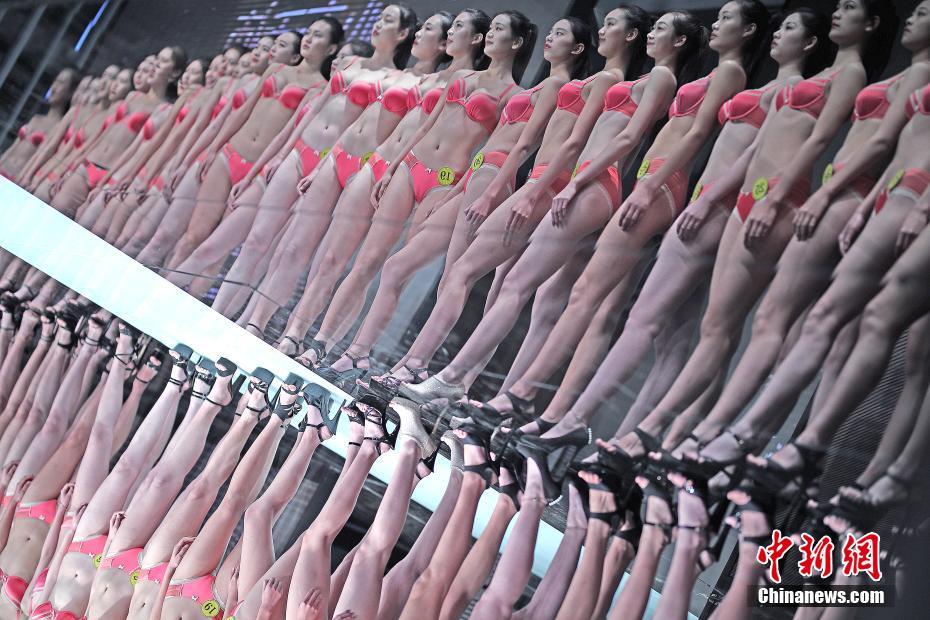 国际内衣超模秀海选在天津工业大学举行 - 青岛新闻网