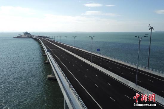 港珠澳大桥联合试运行测试30日结束 基本达通