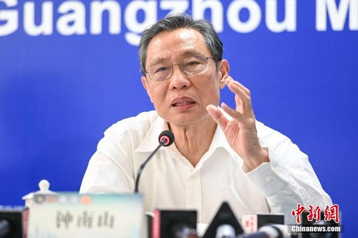 资料图：中国工程院院士、国家卫健委高级别专家组组长钟南山。<a target='´_blank'´ href='´´>中新社</a>记者陈骥旻摄