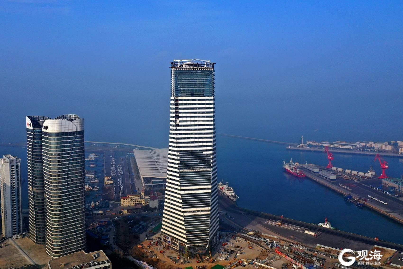 从黄海饭店到海天中心！37年间，青岛最高楼纪录由66.3米提升至369米