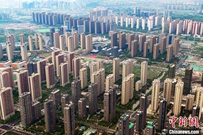 资料图:楼盘。 <a target='_blank' href='中新社</a>记者泱波摄