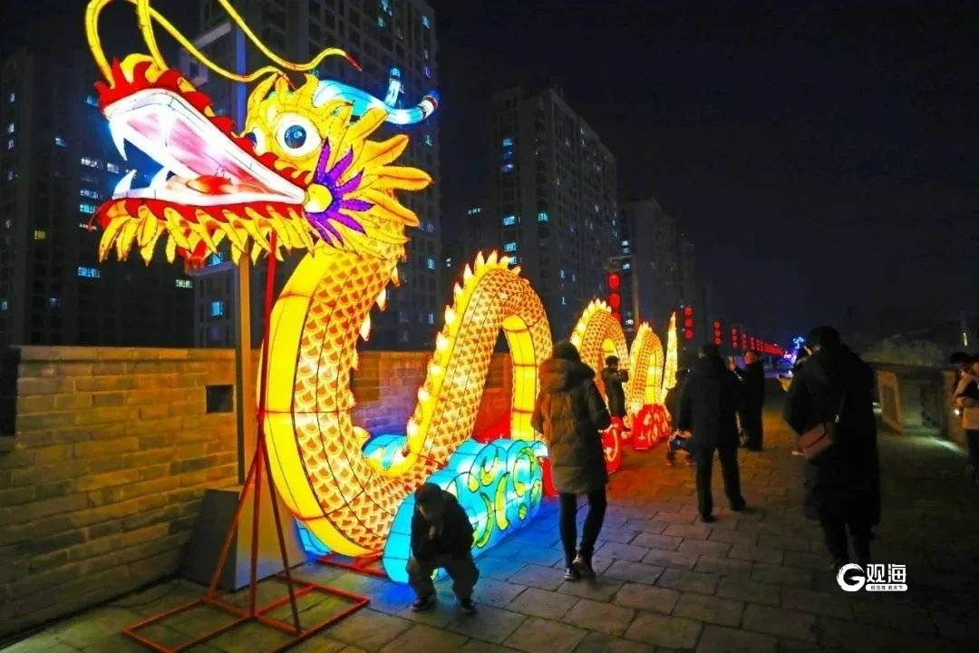 即墨古城2024新春灯会将延长至正月底