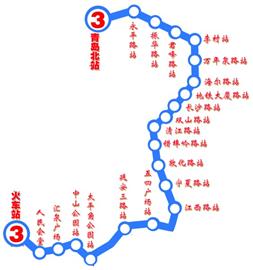 地铁M3号南段2016年底运营 12车站露真容