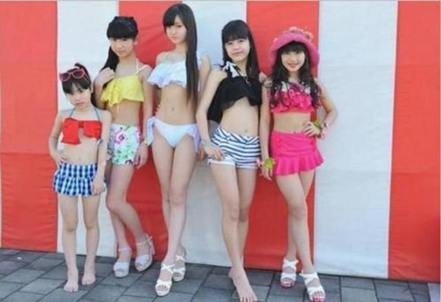 日本小学生女团走红平均12岁身材美被疑早熟