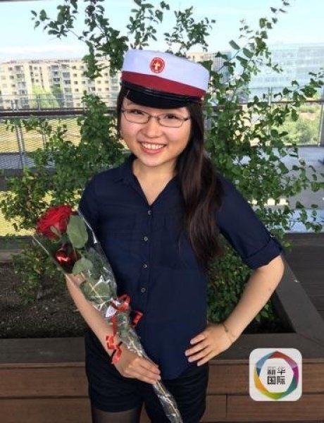 华裔女孩丹麦夺高考状元:开心学习很重要