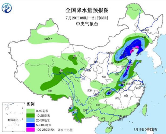 强降雨袭华北青岛将有暴雨?