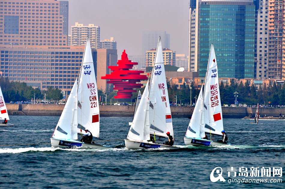 世界杯帆船赛青岛站明开幕 多名奥运好手参赛