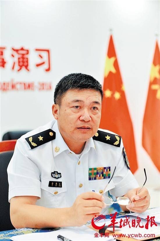 俞满江少将曾经在北海、南海两大舰队服役，先后任北海舰队副参谋长、南海舰队副参谋长等职。 羊城晚报 图