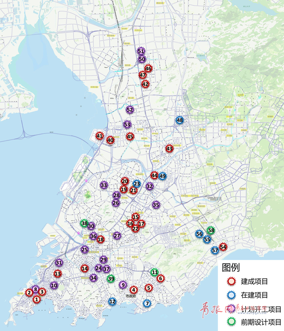 青岛四区新建成26个公共停车场 车位约1.1万个（名单）