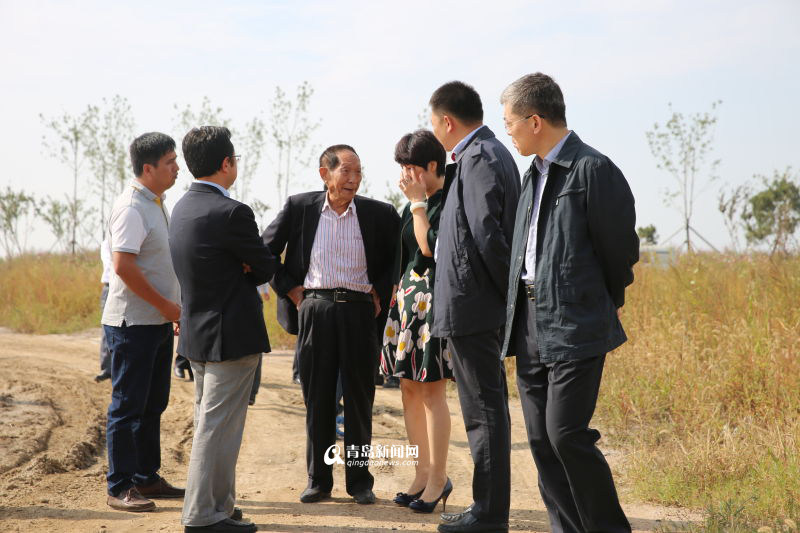 "袁策生物科技有限公司董事长张国栋介绍,此次在胶州湾北部设立的30亩