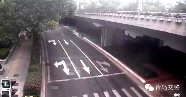 青岛三处路口优化调流 过路司机可得看仔细