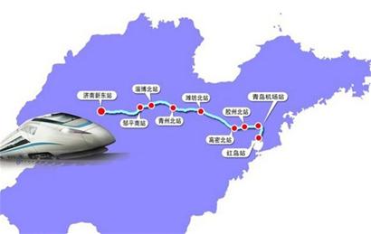 济青高铁完成41公里线下施工 2018年底将通车