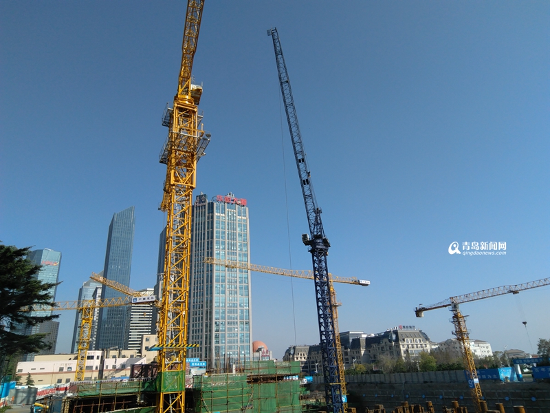 青岛第一高楼进展顺利 年底开始地面施工