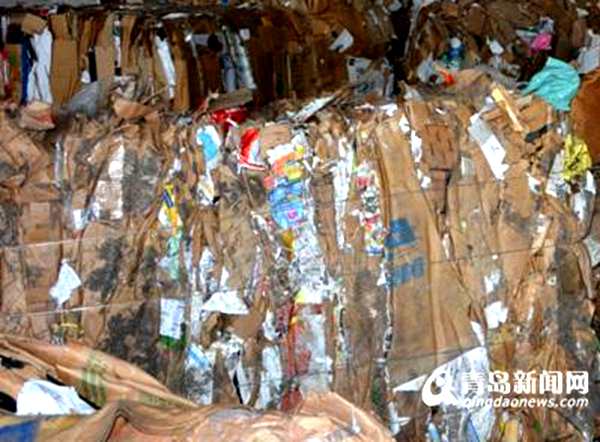  47集装箱美国进口废纸被退运