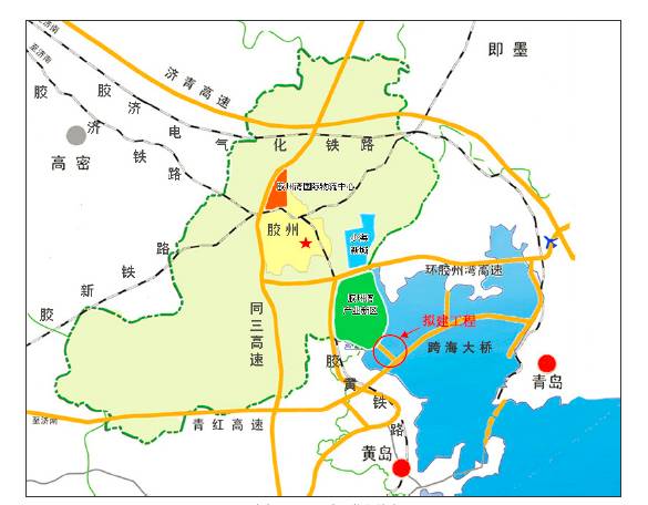 青岛海湾大桥连接线工程启动招标 总投资9.18亿