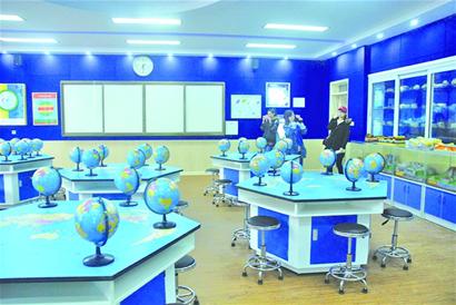 青岛9中新校区下学期正式启用 260名教师已入校