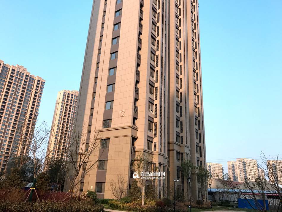 高清：青岛星级公租房亮相 高层住宅设施齐全