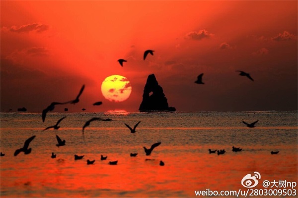 看完这组图 你一定会爱上青岛的日出日落