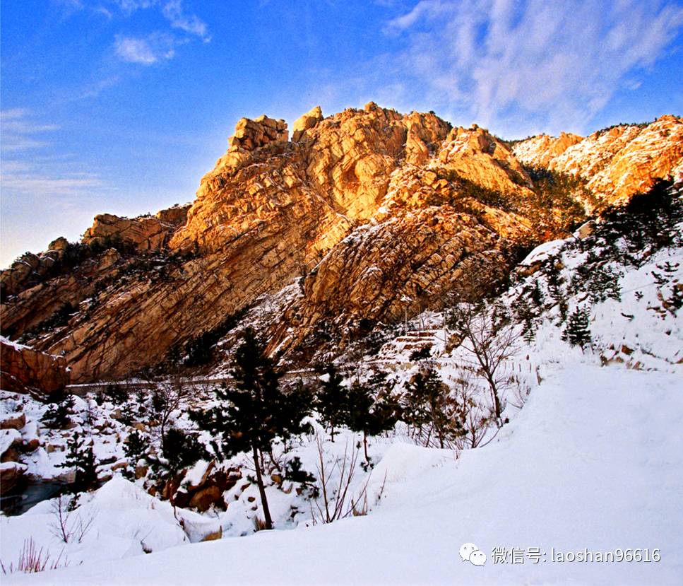 组图：风雪过后！崂山九水、巨峰游览区暂封闭 