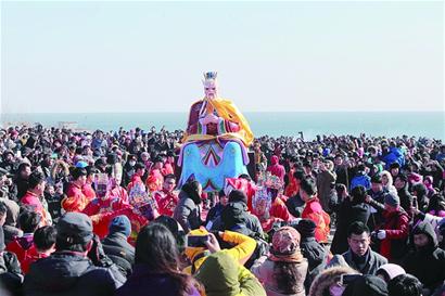 琅琊祭海千年画卷重现 数万人聚西海岸参加仪式
