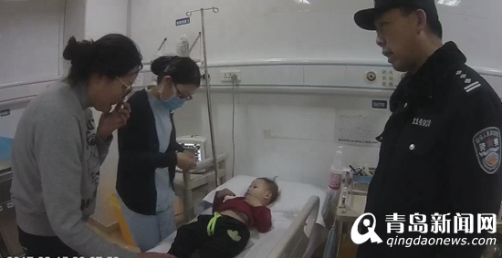 两岁女童误食降压药 警车开道10分钟送到医院