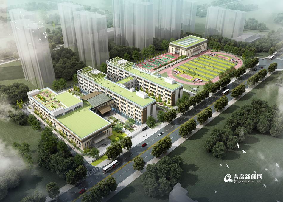 李沧大枣园48班小学将开建 预计2018年9月使用