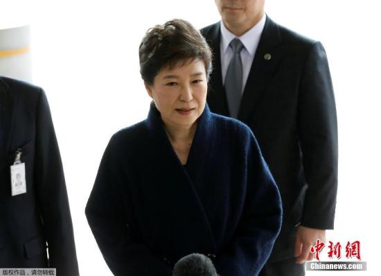 朴槿惠将接受逮捕必要性审查或看守房内等结果