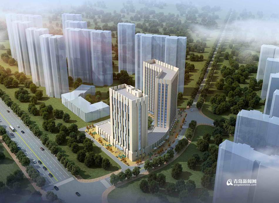 新都心将增两栋高楼 包括一栋15层楼酒店(图)