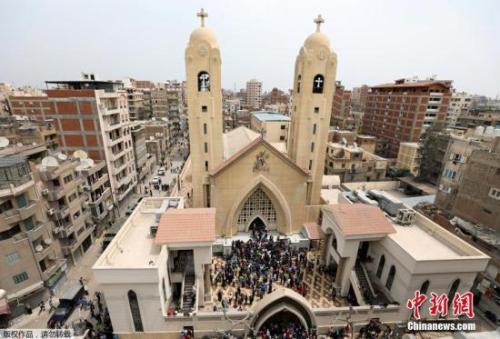 当地时间4月9日，埃及两所教堂发生爆炸。