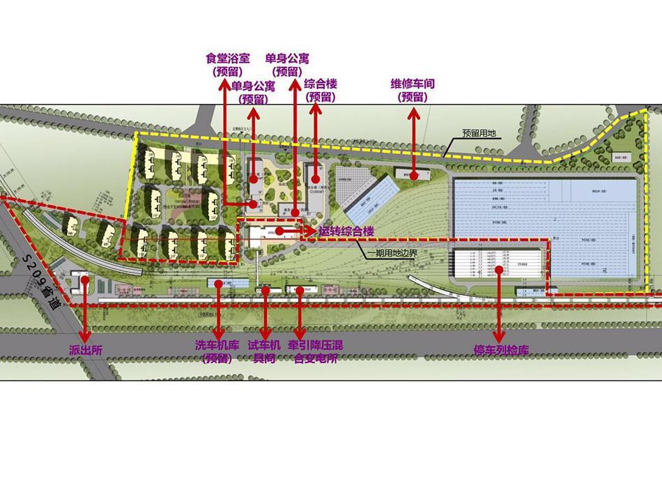 地铁1号线东郭庄段开建 明年10月竣工