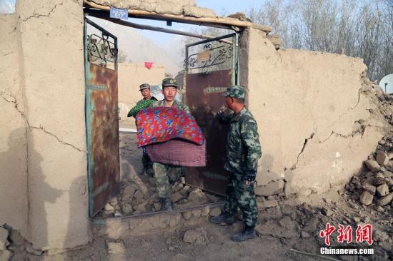 新疆塔县地震致房屋倒塌3千余间经济损失8亿元