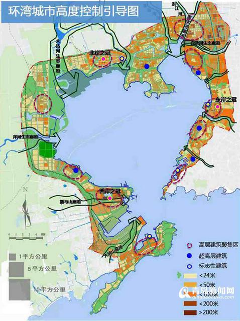 环胶州湾城市设计方案发布 塑造都市海湾