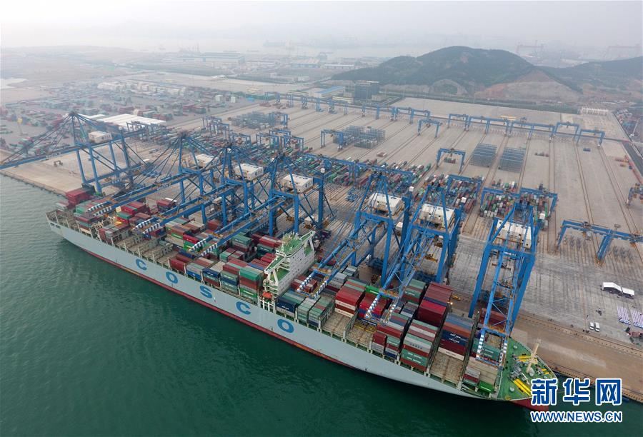 全球吞吐量前十港口中国占7席 青岛港在列