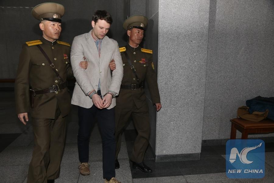 被朝鲜释放的美国大学生已死亡 曾被朝关押17个月