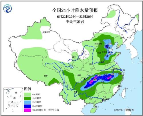 南北方强降雨呼应来袭北京山东等局地或现冰雹
