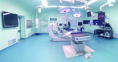 胶东半岛最大手术室亮相黄岛 投资1500多万元